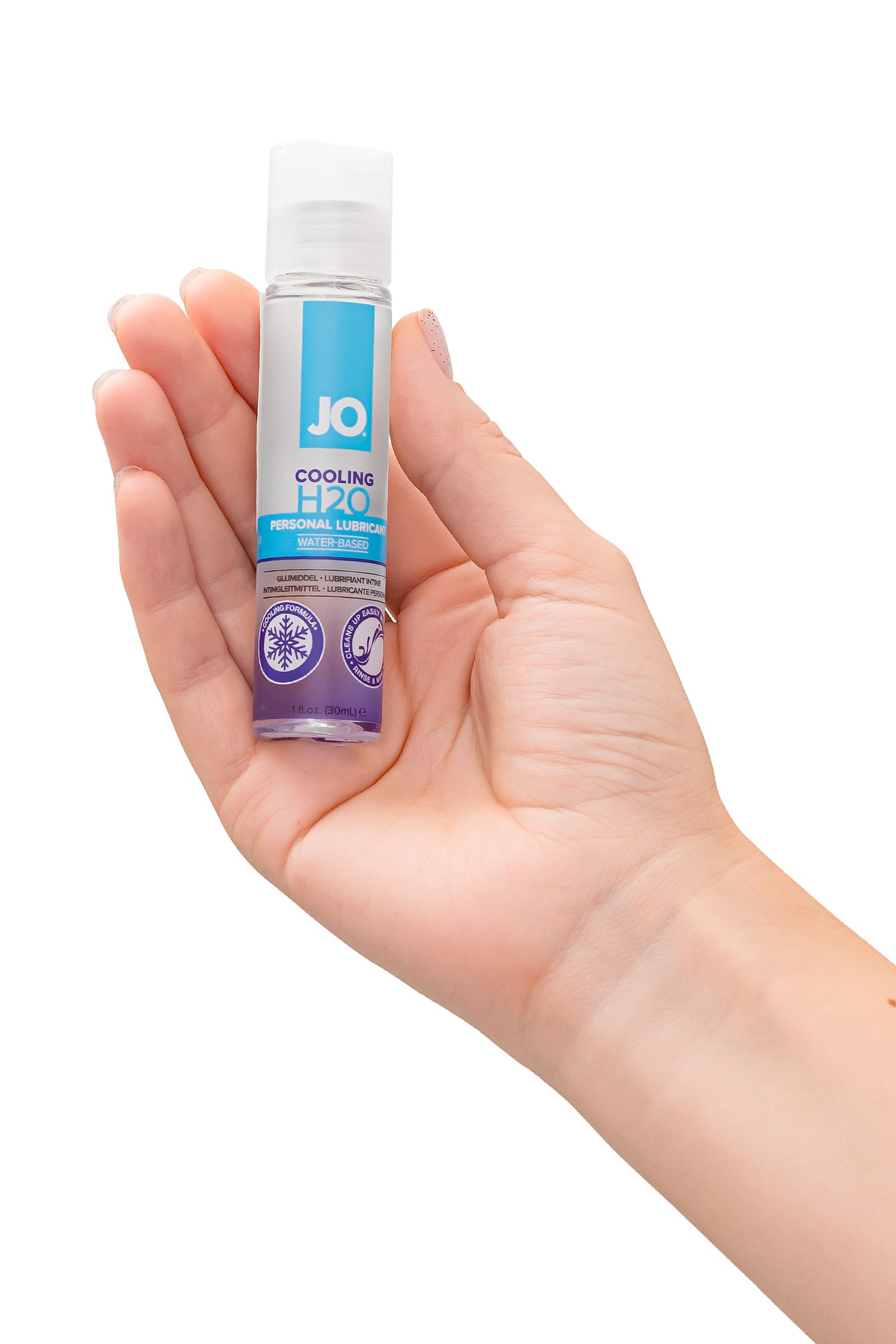 Охлаждающий лубрикант на водной основе JO Personal Lubricant H2O COOLING - 30 мл. 3