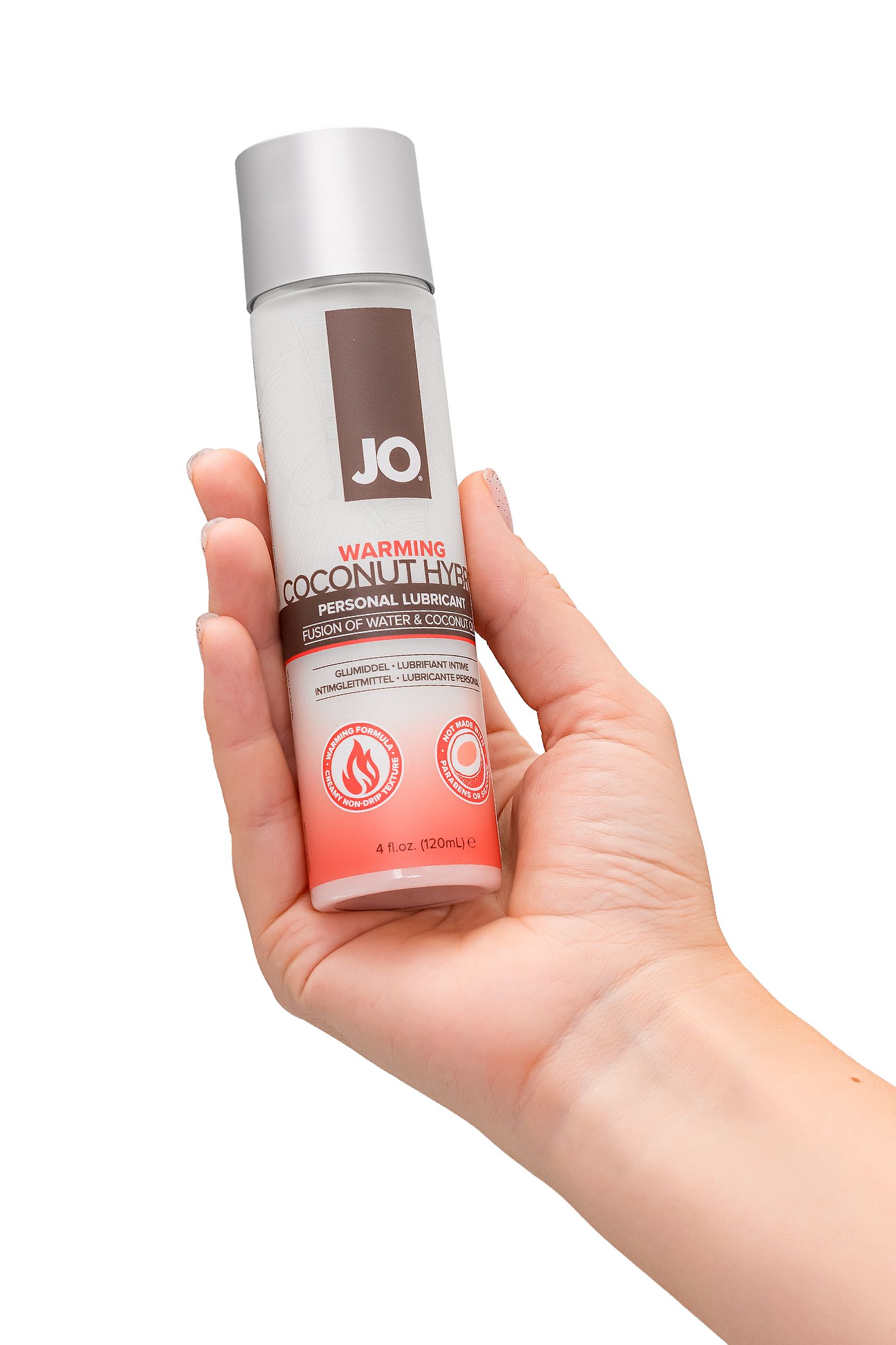Водно-масляный лубрикант с разогревающим эффектом Hybrid Lubricant WARMING - 120 мл. 4