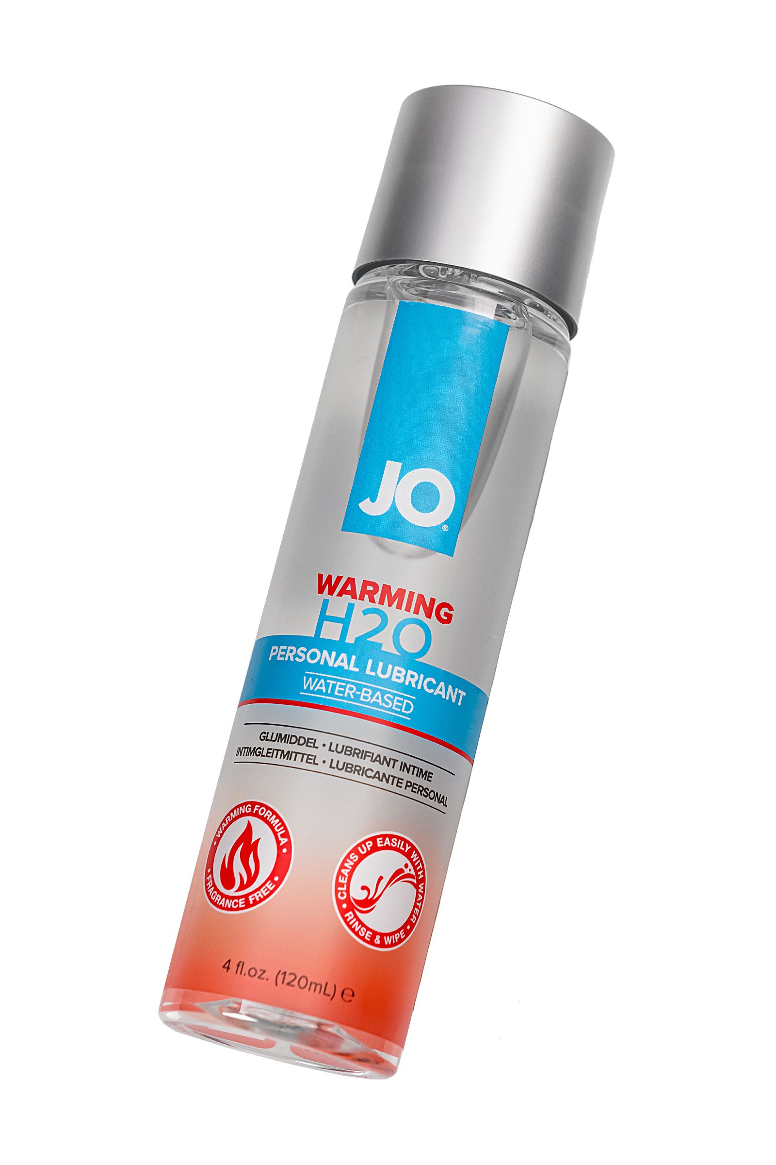 Возбуждающий лубрикант на водной основе JO Personal Lubricant H2O Warming - 120 мл. 5