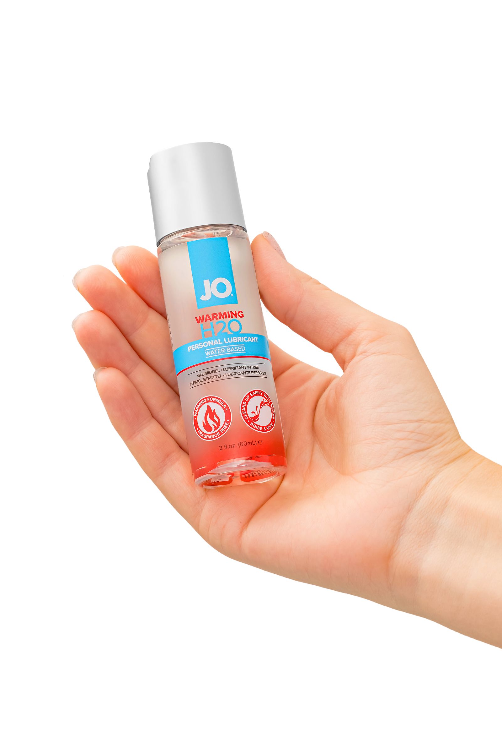 Возбуждающий лубрикант на водной основе JO Personal Lubricant H2O Warming - 60 мл. 4