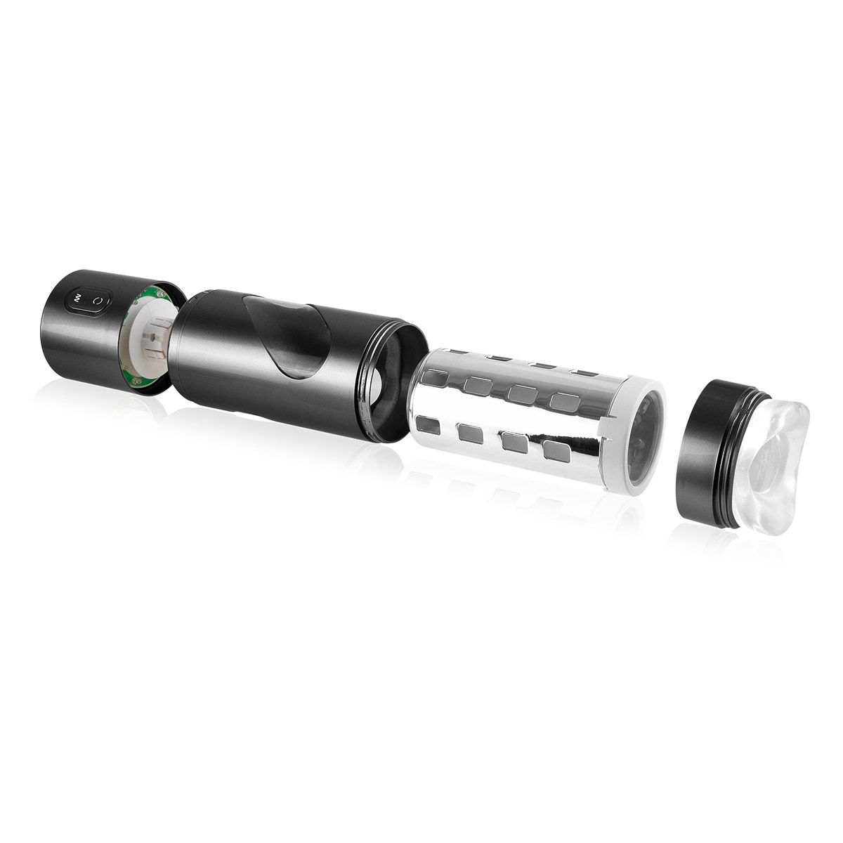 Перезаряжаемый мастурбатор-ротик Extreme Toyz Rechargeable Roto-Bator Mouth 6