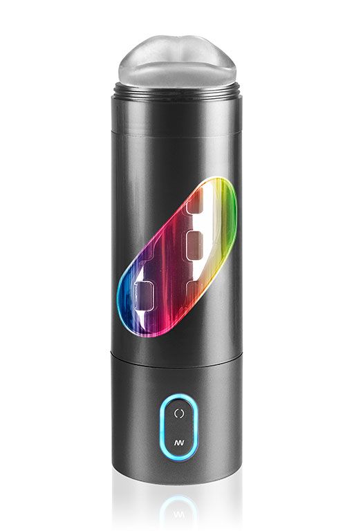 Перезаряжаемый мастурбатор-ротик Extreme Toyz Rechargeable Roto-Bator Mouth 1