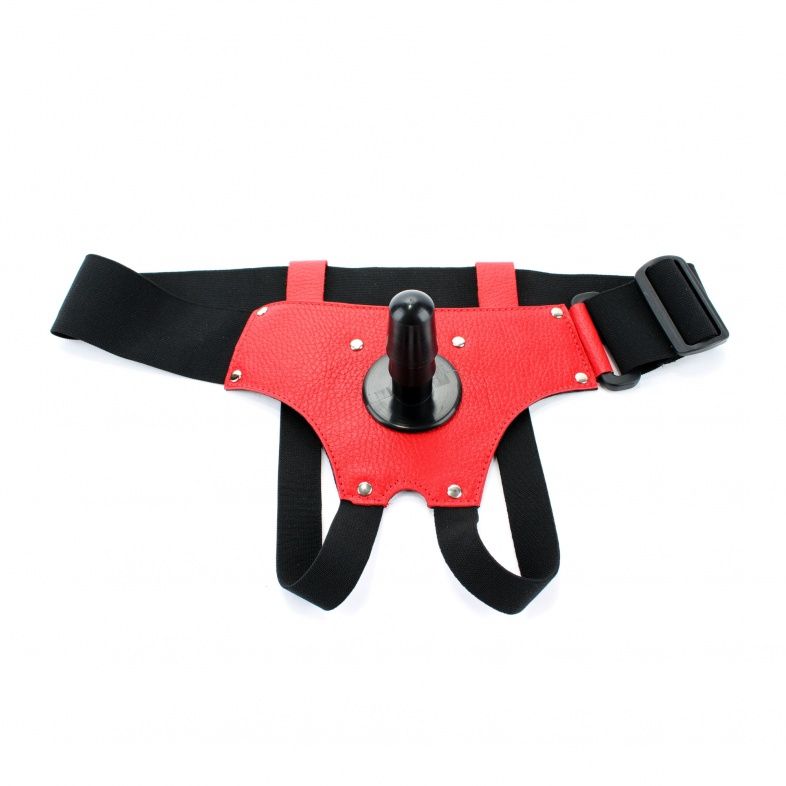 Красно-черные трусики-джоки с плугом харнесс 1