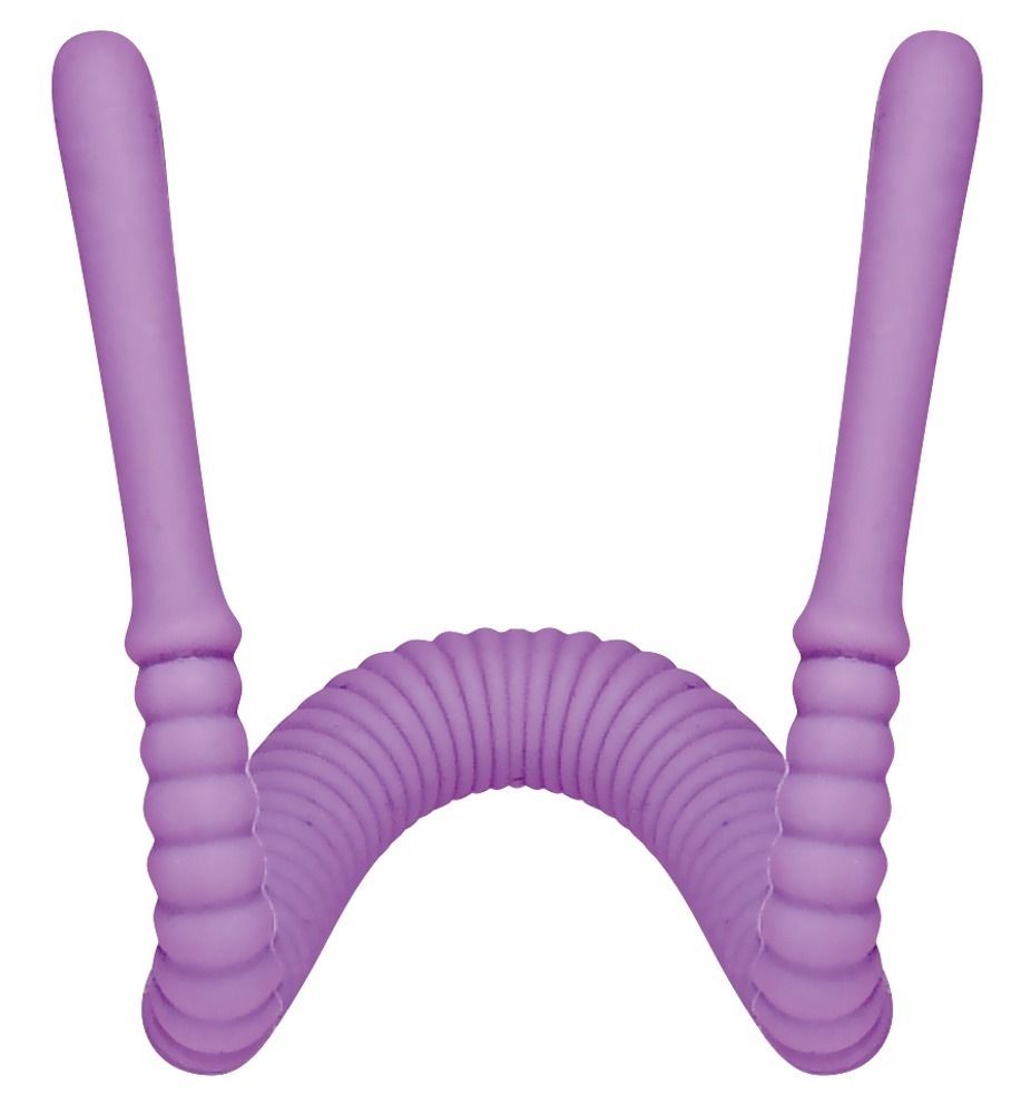 Фиолетовый гибкий фаллоимитатор Intimate Spreader для G-стимуляции 2
