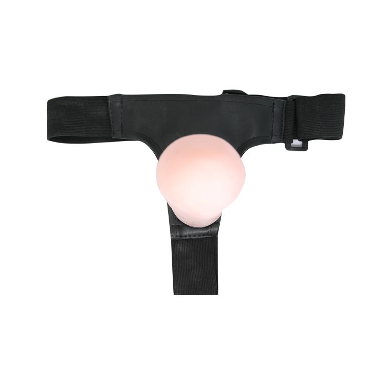 Гибкий фаллоимитатор-реалистик на трусиках Ultra Passionate Harness - 21,5 см. 4