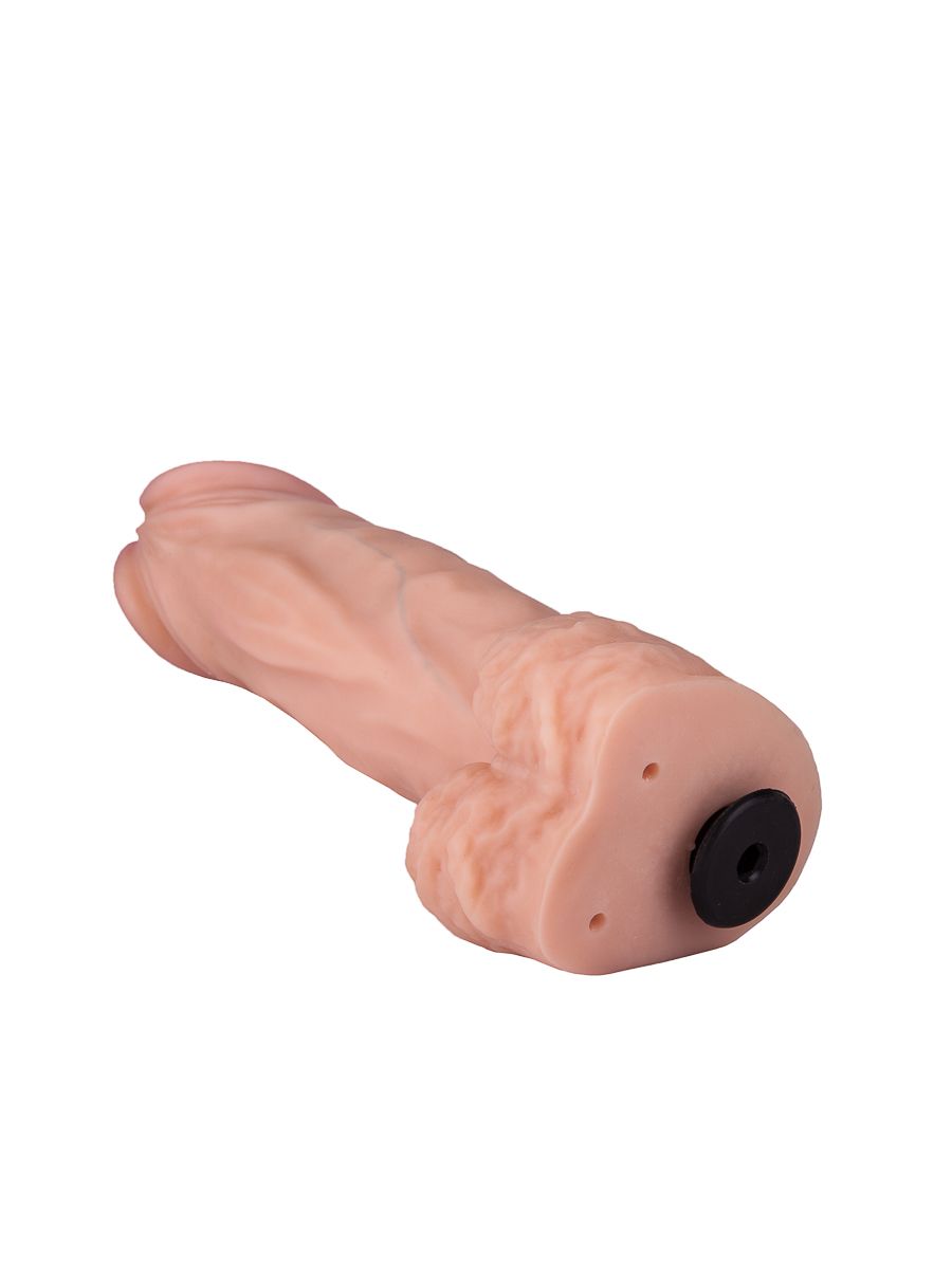 Фаллическая насадка харнесс UNICOCK 10" - 25 см. 4