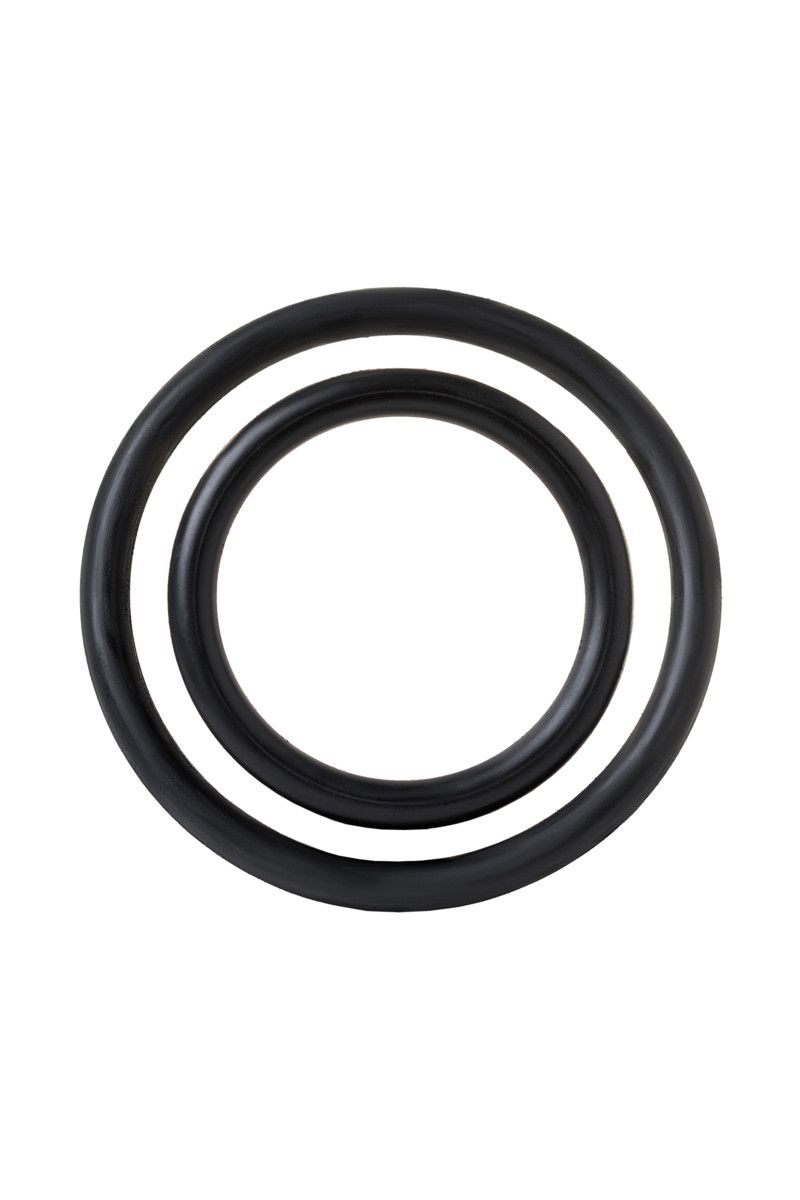 Страпон с 2 насадками и вибрацией UniStrap - 20 и 18 см. 20