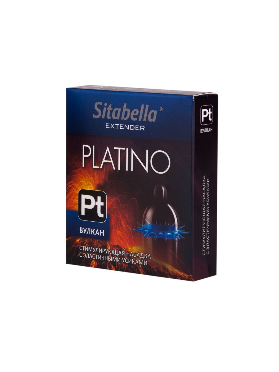 Стимулирующая насадка с усиками Platino "Вулкан" 2