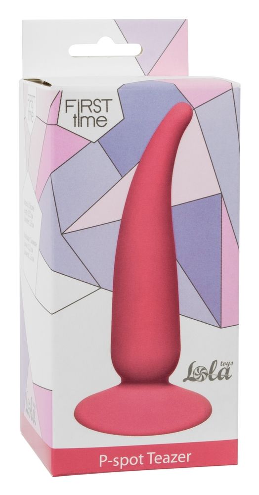 Розовая анальная пробка P-spot Teazer Pink - 12,2 см. 2