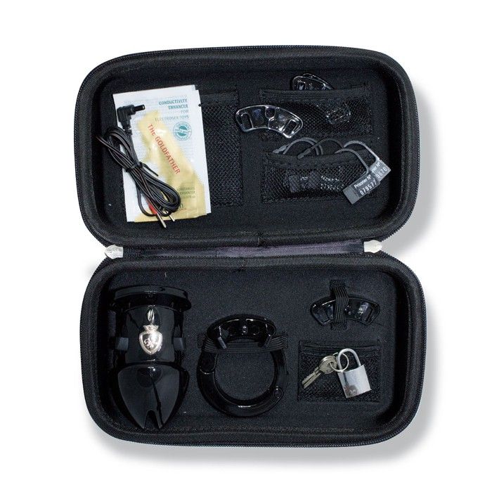 Пояс верности с электростимуляцией Mystim Pubic Enemy No1 Black Edition 3