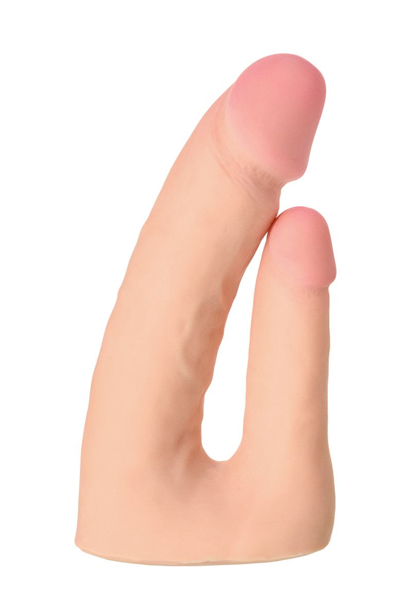 Поясной страпон с насадкой для двойного проникновения - 19 см. 5