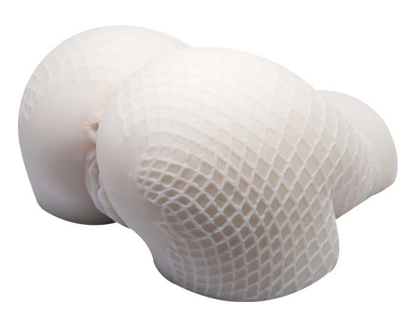 Мастурбатор в виде пышной попки в сетке 4