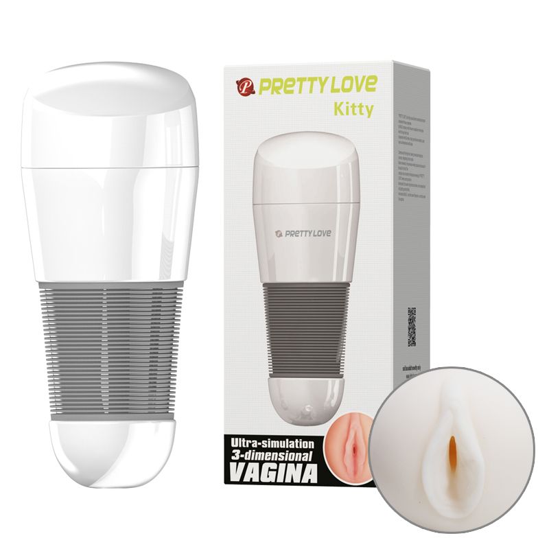 Мега-мастурбатор вагина Kitty без вибрации 1