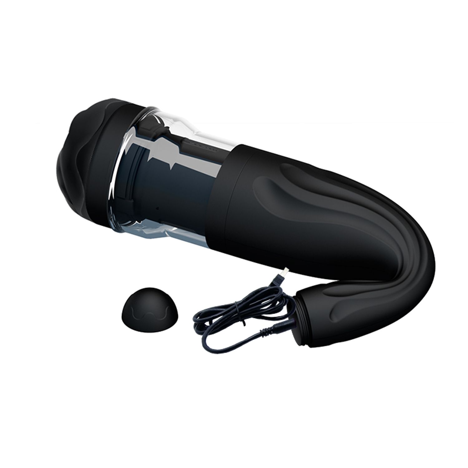 Перезаряжаемый мега-мастурбатор Breton с ротацией и возвратно-поступательным движением 4