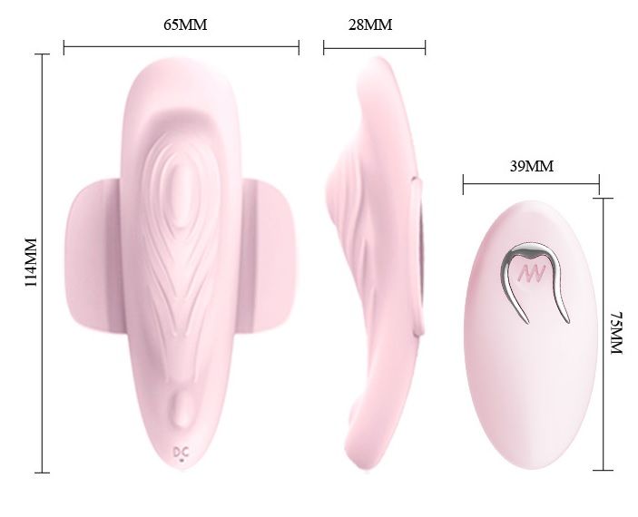 Клиторальный стимулятор Fairy Boat с дистанционным управлением 4