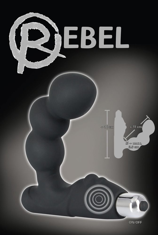 Стимулятор простаты с вибрацией Rebel Bead-shaped Prostate Stimulator 5