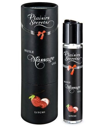 Массажное масло с ароматом личи Huile de Massage Gourmande Litchi - 59 мл. 1