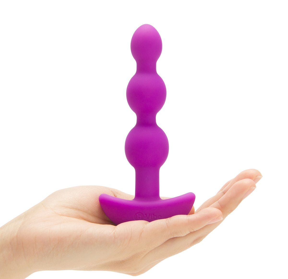 Анальная виброёлочка TRIPLET ANAL BEADS FUCHSIA - 14 см. 2