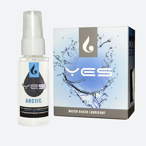 Интимный гель-лубрикант Yes Arctic с продлевающим эффектом - 30 мл. 1