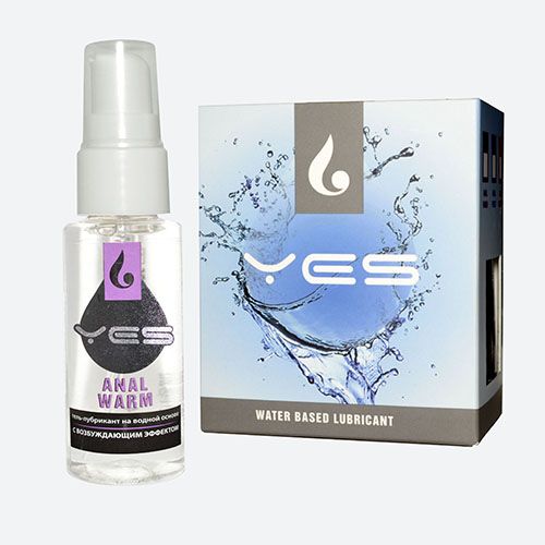 Анальный гель-лубрикант Yes Anal Warm с разогревающим эффектом - 30 мл. 1
