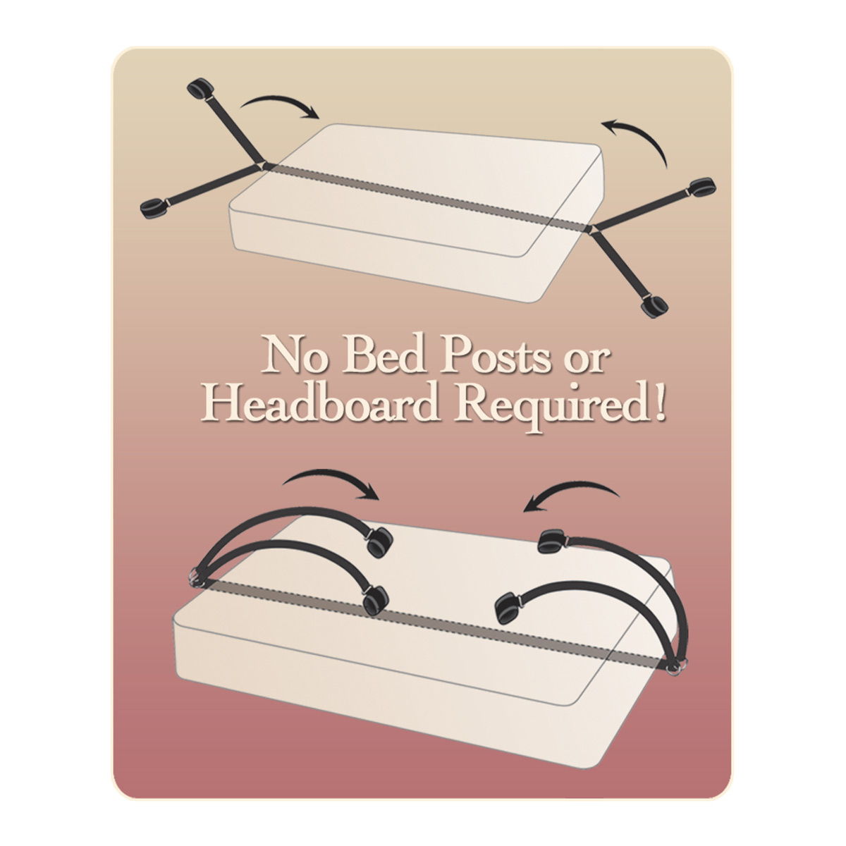 Набор фиксаторов на руки и ноги 3