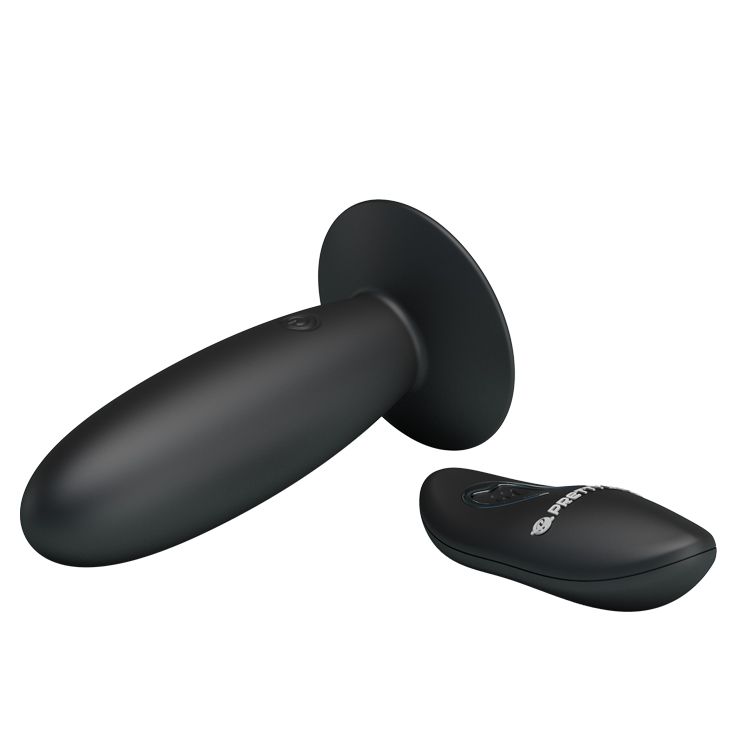 Анальная пробка с вибрацией и пультом управления Remote Control Vibrating Plug - 11 см. 2