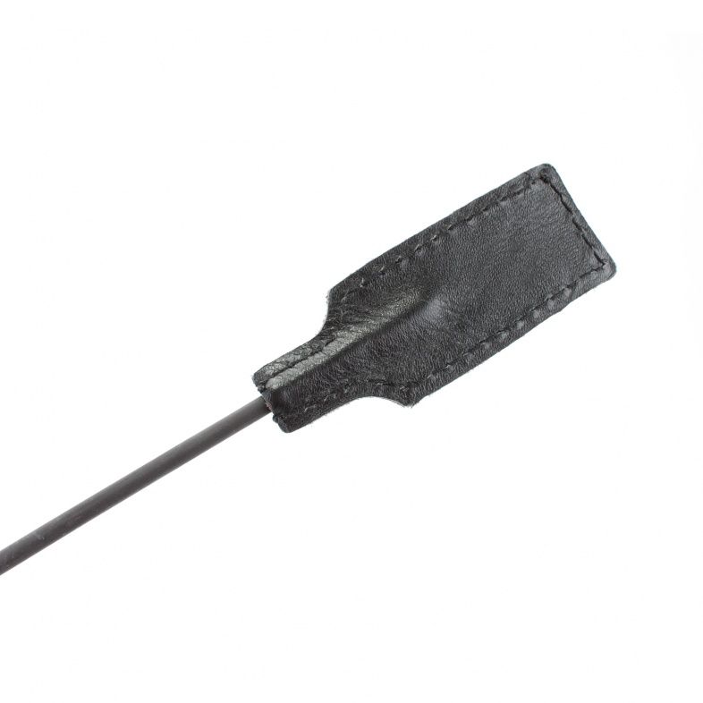 Чёрный профессиональный стек с золотистой рукоятью - 75 см. 3