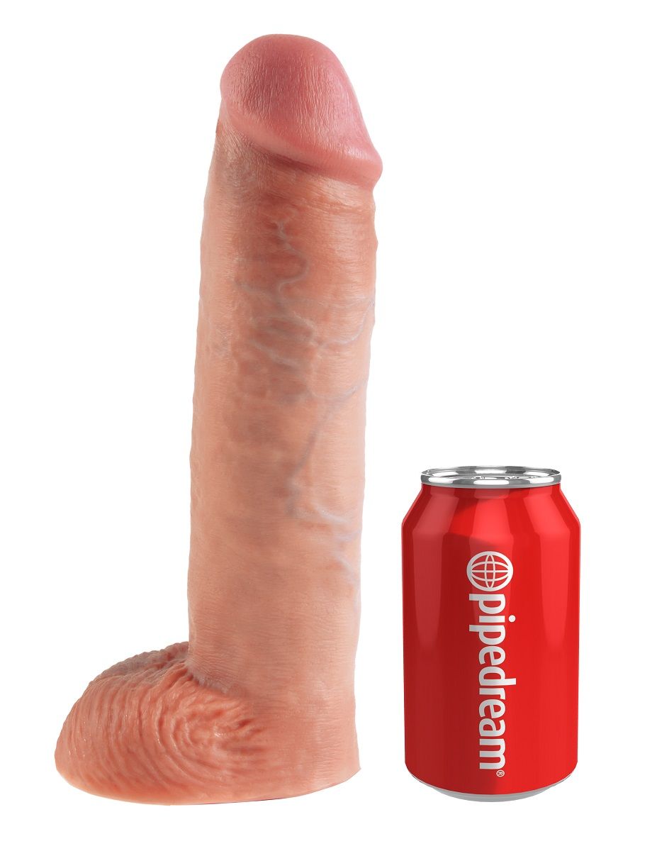 Страпон-система с телесной насадкой 11" Hollow Strap-On Suspender System - 28 см. 3