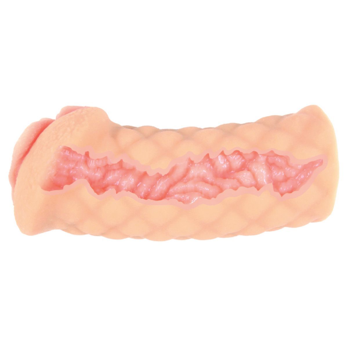 Телесный мастурбатор-вагина Elegance.002 с двойным слоем материала 2