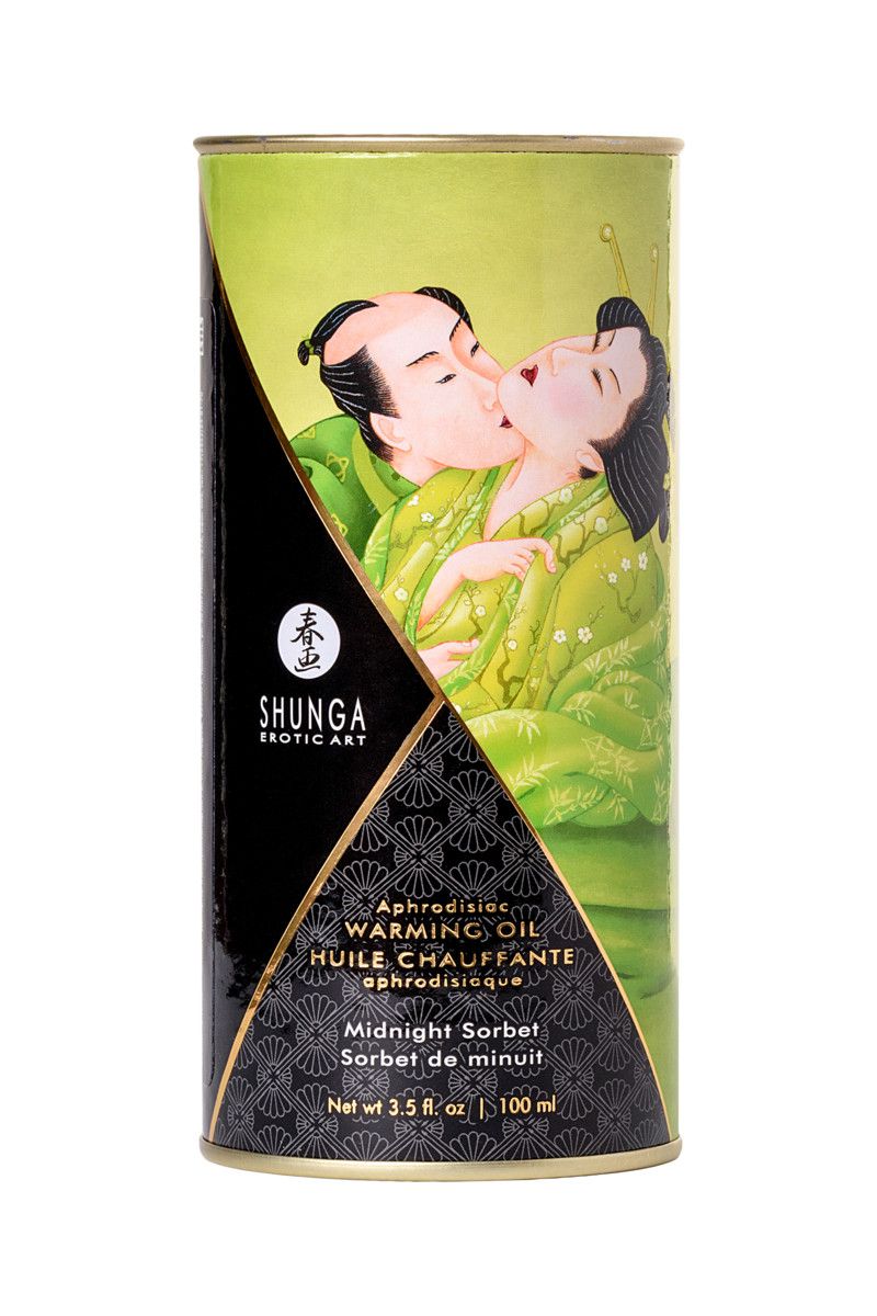 Массажное интимное масло с ароматом щербета - 100 мл. 5