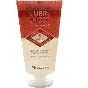 Возбуждающий интимный гель-смазка на водной основе Lubrimax Stimulate - 150 мл. 1