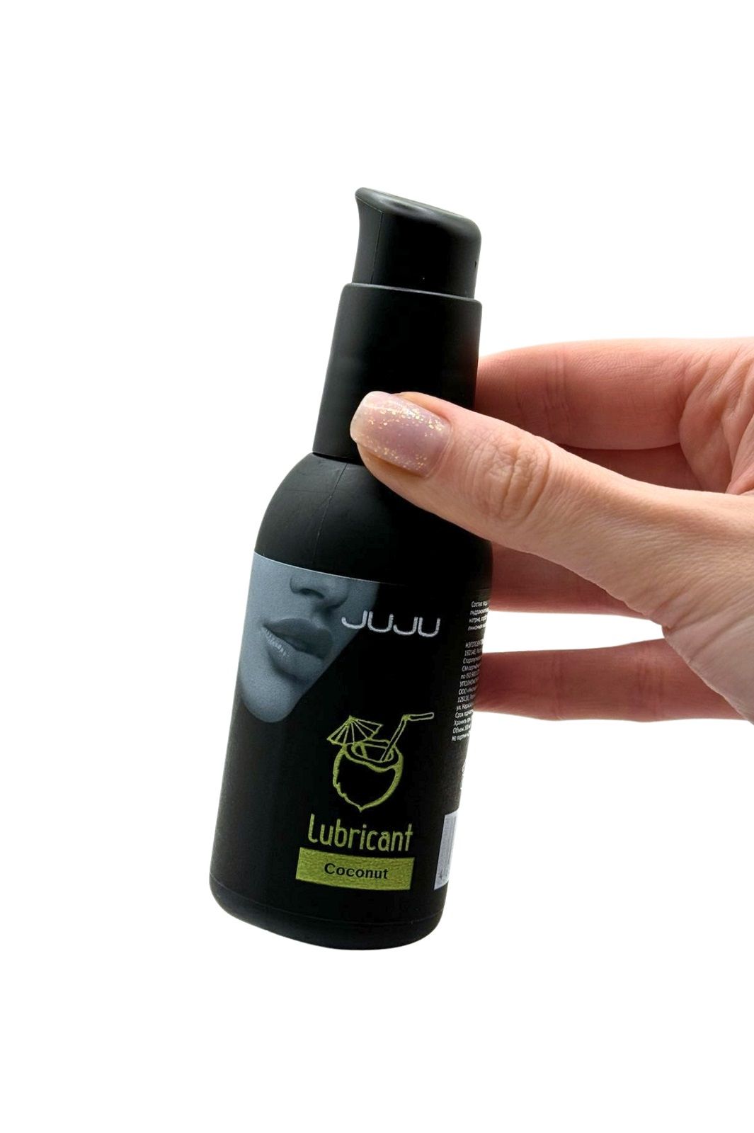 Съедобный лубрикант JUJU Coconut с ароматом кокоса - 100 мл. 5