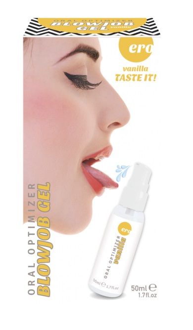 Увлажняющий гель для орального секса с ароматом ванили - 50 мл. 2