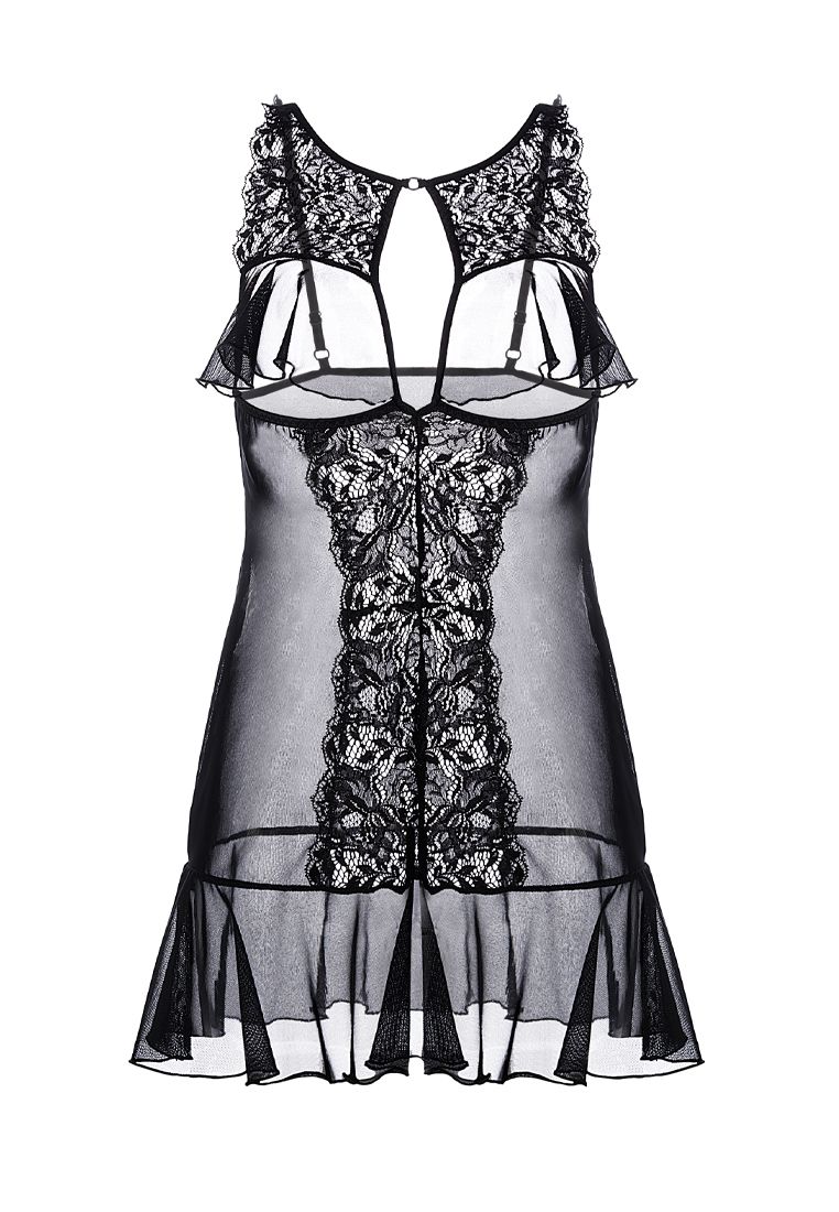 Изысканная сорочка с открытой грудью Margarita 9