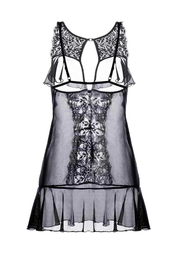 Изысканная сорочка с открытой грудью Margarita 10