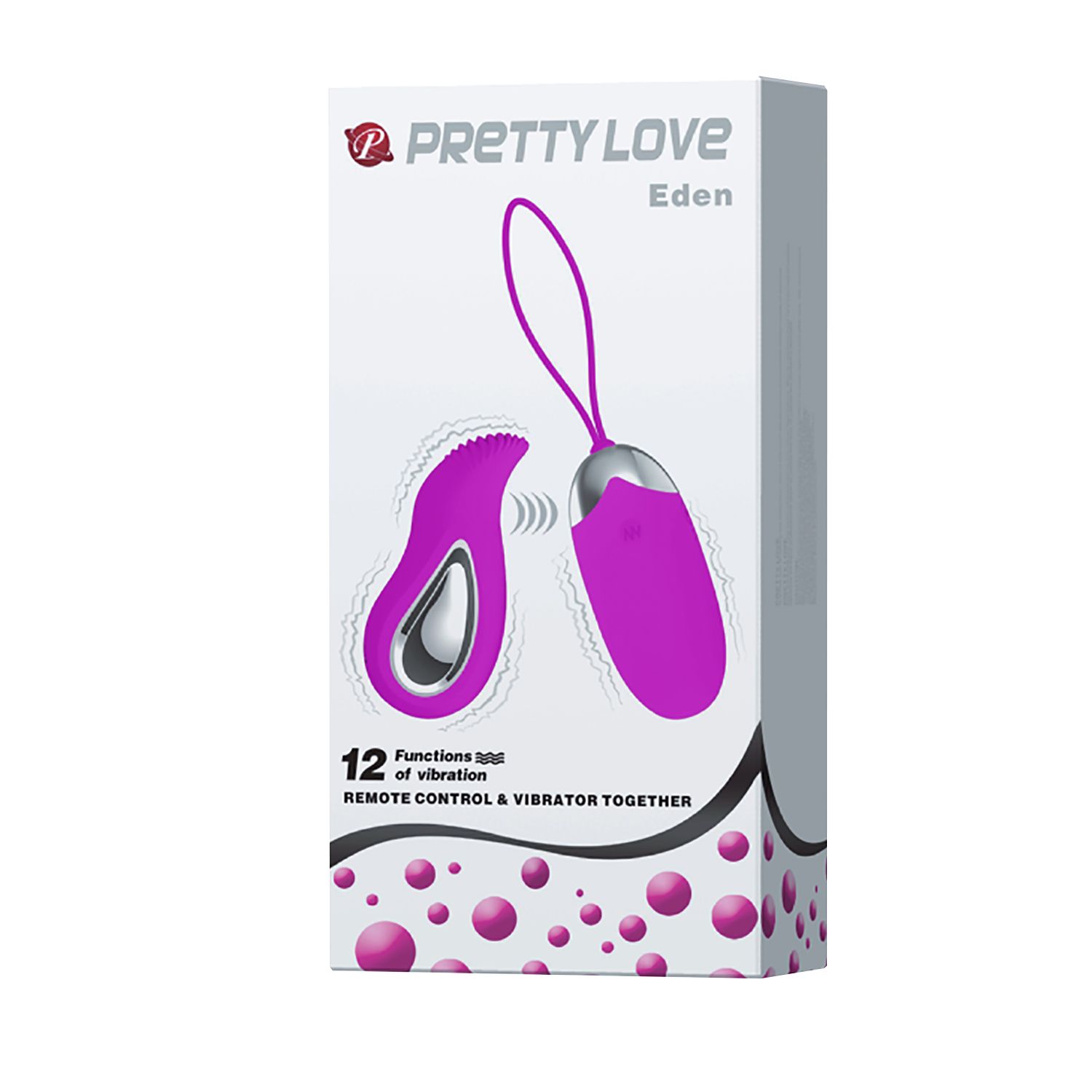 Виброяйцо Eden с вибрирующим пультом ДУ 7