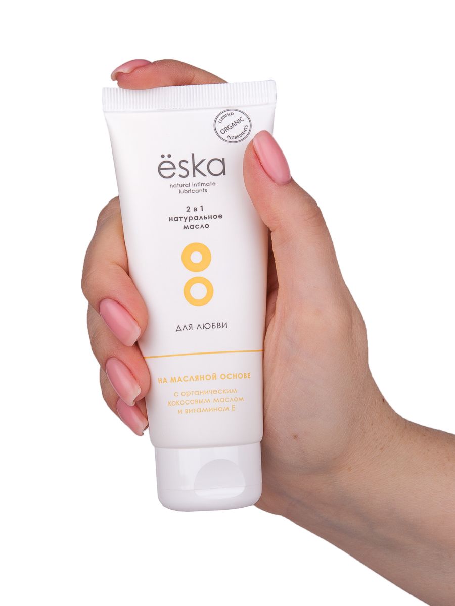 Массажное масло и лубрикант на масляной основе Ёska - 75 мл. 5