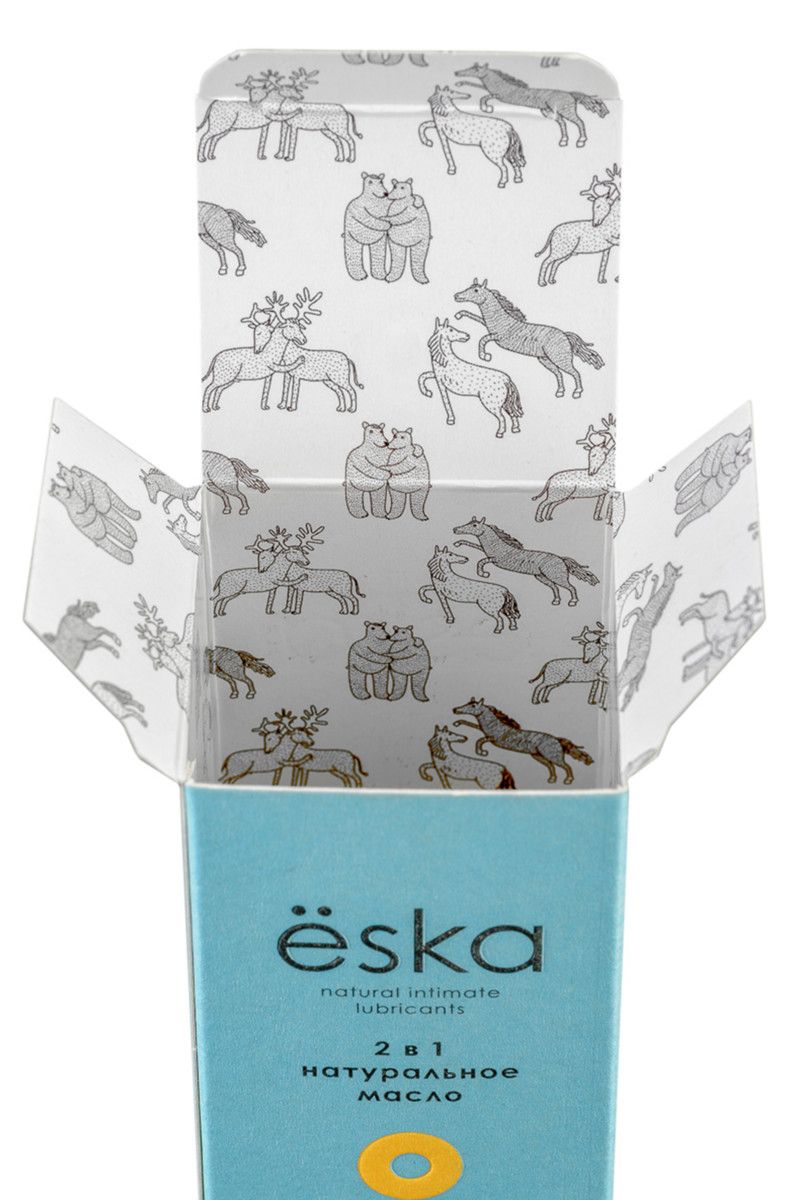 Массажное масло и лубрикант на масляной основе Ёska - 75 мл. 6