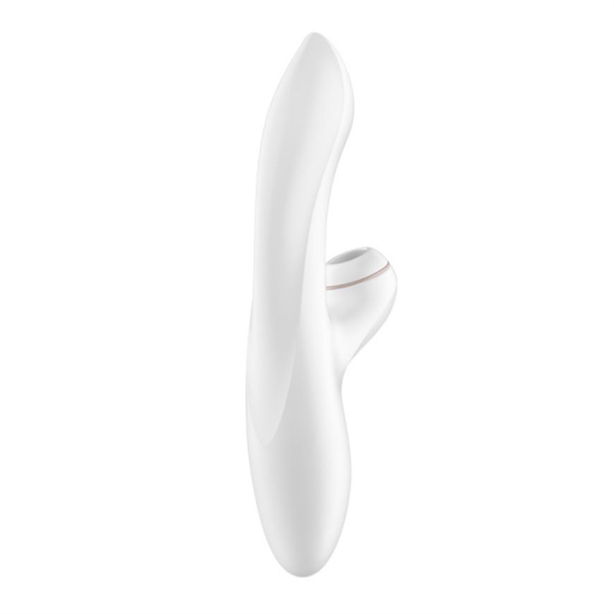 Вибромассажер с вакуумно-волновой клиторальной стимуляцией Satisfyer Pro + G-Spot - 22 см. 4