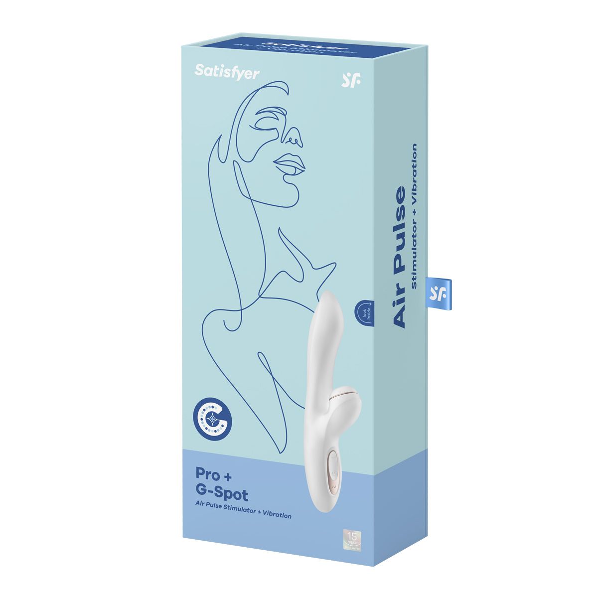 Вибромассажер с вакуумно-волновой клиторальной стимуляцией Satisfyer Pro + G-Spot - 22 см. 5