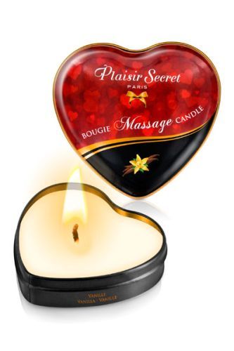 Массажная свеча с ароматом ванили Bougie Massage Candle - 35 мл. 1