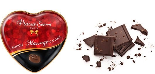 Массажная свеча с ароматом шоколада Bougie Massage Candle - 35 мл. 2