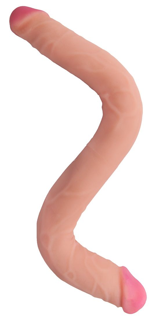 Двусторонний фаллоимитатор FLEX&FIX - 46 см. 1